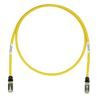 Patch Cord Cat6A, Blindado S/FTP, CM/LS0H, 0.91 Metros (3 Pies), Color Amarillo