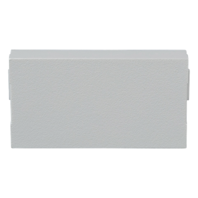 Módulo de Tapa Ciega (Inserto Ciego), de 1/3, Color Blanco, 1 Pieza