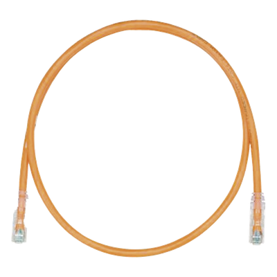 Cable de Parcheo TX6, UTP Cat6, 24 AWG, CM, Color Naranja, 8 Metros (26.25 Pies)