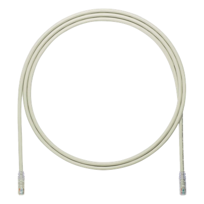 Cable de Parcheo UTP, Cat6A, 24 AWG, CM, Color Gris, 3.05 Metros (10 Pies)