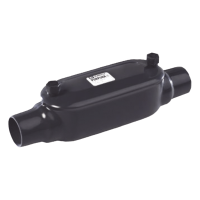 Caja Ovalada tipo C con Recubrimiento Exterior de PVC de 3/4" (19 mm).
