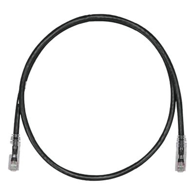 Cable de Parcheo TX6, UTP Cat6, 24 AWG, LSZH, Color Negro, 8 Metros (26.25 Pies)