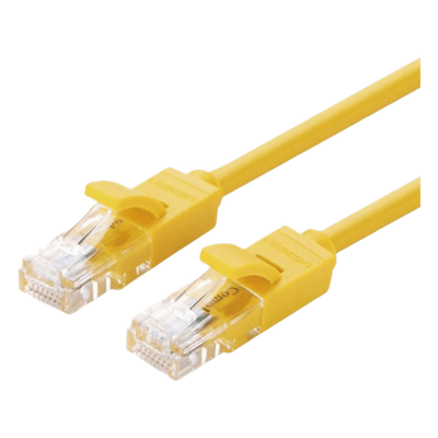 Cable UTP Ethernet Cat 6  Color Amarillo 2 Metros