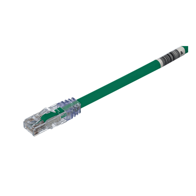 Cable de Parcheo UTP, Cat6A, 24 AWG, CM, Color Verde, 3.05 Metros (10 Pies)