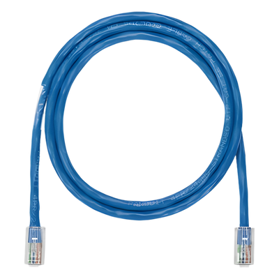 Cable de Parcheo UTP Categoría 5e, con Plug Modular en Cada Extremo - 2 Metros (6.56 Pies) - Azul