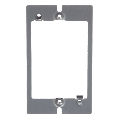 Adaptador de Placa de Pared, de Una Salida, Material CRS/Zinc