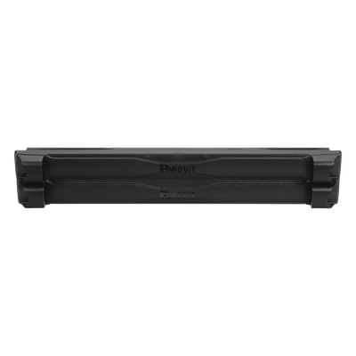 Tapa Ciega Estándar de 19in, Compatible con Racks con Rieles de Orificio Cuadrado, Instalación sin Herramienta, Plano, 2 UR, Color Negro
