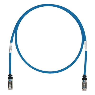 Patch Cord Cat6A, Blindado S/FTP, CM/LS0H, 20 Metros (65.62 Pies), Color Azul
