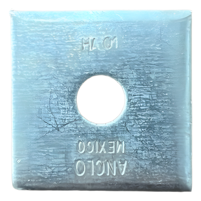 Tope Unicanal Plano para Tornillo de  3/8" ( 9.5 mm ).