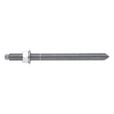 Esparrago químico galvanizado 8 x 110 mm.
