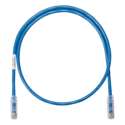 Cable de Parcheo UTP Categoría 6, con Plug Modular en Cada Extremo - 7.62 Metros (25 Pies) - Azul