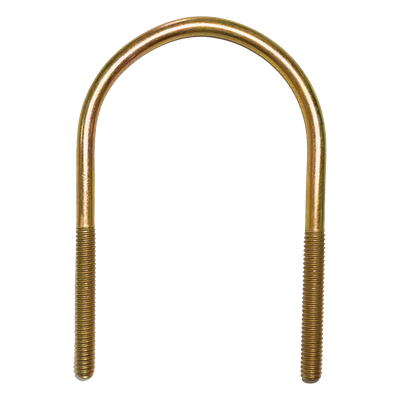 Abrazadera tipo U de 3/4" (19.0 mm) con acabado Tropicalizado, Es Ideal Para Utilizarse al Exterior o Zonas Húmedas (No incluye tuercas y arandelas)