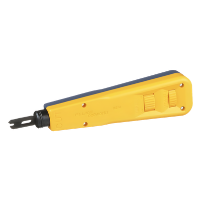 Herramienta de Impacto, con Cuchilla para Terminación de Conectores 110 IDC, Color Amarillo - Fluke Networks