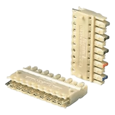 Block de Conexiones Pan-Punch 110, Categoría 5e, de 4 Pares, Paquete de 10 Piezas