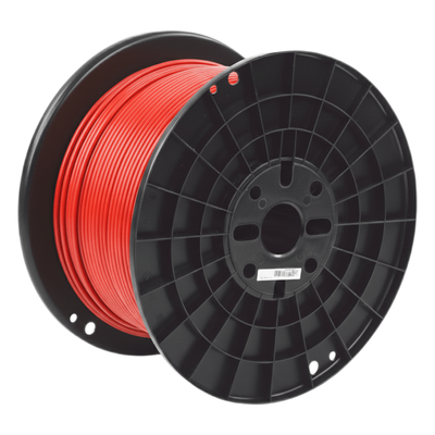 Bobina de Cable UTP de 4 Pares, Vari-MaTriX HD, Cat6A, 23 AWG, CMR (Riser), Color Rojo, 305 Metros (1000 Pies)