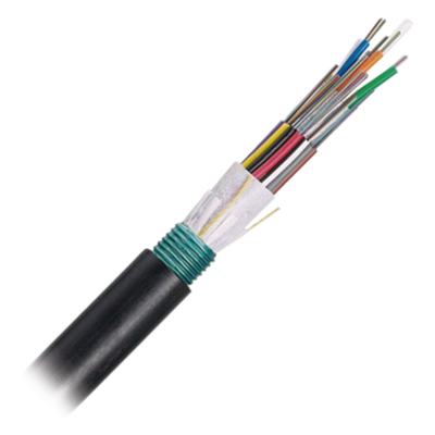 Cable de Fibra Óptica de 12 Hilos, OSP (Planta Externa), Armada, 250um, Monomodo OS2, Precio Por Metro