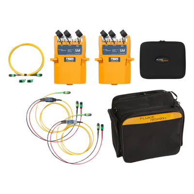 Kit de Extensión de Módulos de Certificación Fibra Óptica Monomodo MPO / CertiFiber Max / Cables de Referencia / Incluye Maletín Versiv-XL