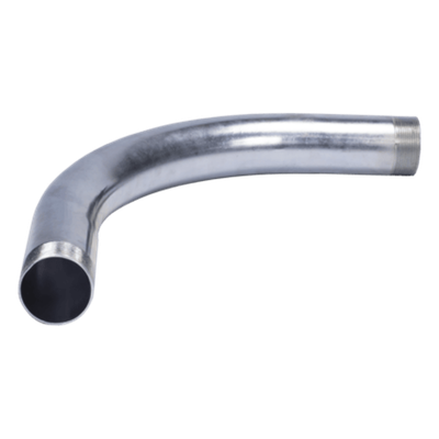 Codo de 1 1/2" ( 38 mm) para Tubo Pared Gruesa (IMC) / Galvanizado / Etiqueta Amarilla.