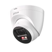 CAMARA IP/ DAHUA/ IPC-HDW2549T-S-PV DOMO IP DE 5 MP/ 30 MTS DE ILUMINADOR DUAL INTELIGENTE/ DISUASION ACTIVA/ 2.8MM/ SMD PLUS/ PROT. PERIMETRAL/MICROFONO Y BOCINA INTEGRADOS/AUDIO 2 VIAS/IP67/MSD