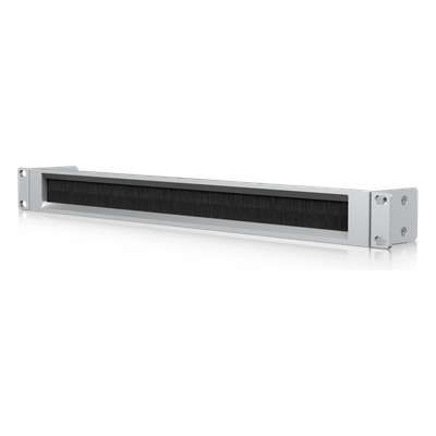 UACC Rack Mount Panel Brush 1U – Panel con Cepillo para Rack que Permite el Paso Ordenado de Cables, Reduce la Entrada de Polvo y Mantiene una Estética Limpia y Uniforme