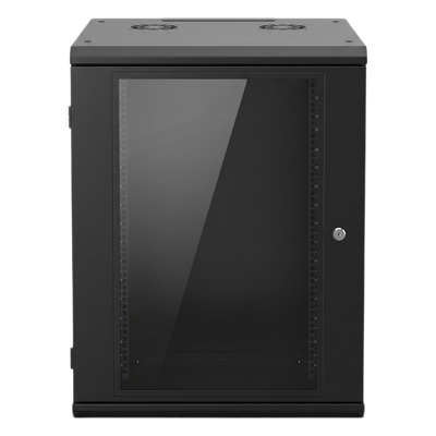 Gabinete de Pared 16U de 635 mm de Profundidad, Rack de 19 in en Acero Reforzado: Compacto y Resistente para Soluciones Profesionales