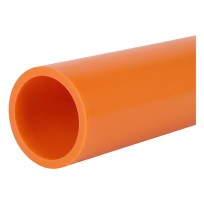 Ducto para Fibra Óptica 3/4" Liso RD11, Color Naranja Prelubricado, Rollo de 200 Metros