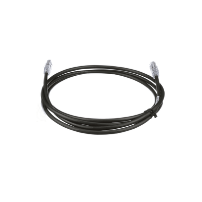 Cable de Parcheo UTP, Cat6A, 24 AWG, CM, Color Negro, 7.92 Metros (26 Pies)