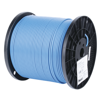 Bobina de Cable UTP de 4 Pares MaTriX, Cat6A de Diámetro Reducido, 26 AWG, CMR (Riser), Color Azul, 305m