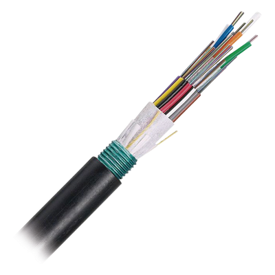 Cable de Fibra Óptica de 12 Hilos, OSP (Planta Externa), Armada, 250um, Monomodo OS2, Precio Por Metro