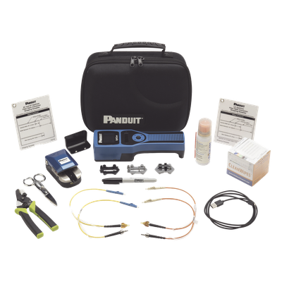 Kit Completo de Herramienta OCTT Opticam 2 de Panduit, para Terminación de Conectores Pre-Pulidos LC, SC o ST, Incluye Desforradora y Cleaver