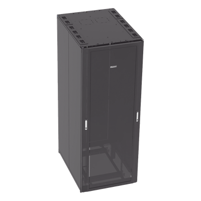 Gabinete Net-Access™ para Centros de Datos, 45UR, 800mm de Ancho, 1070mm de Profundidad, Fabricado en Acero, Color Negro 
