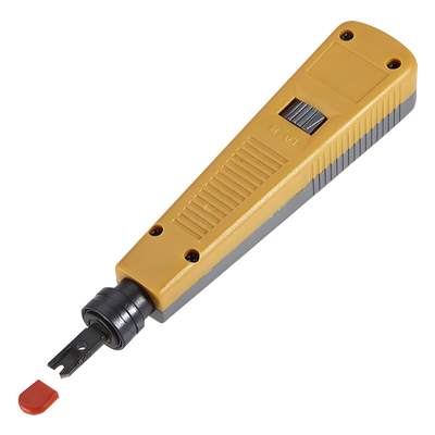 Herramienta de impacto con navaja tipo 110 IDC, para cable UTP.