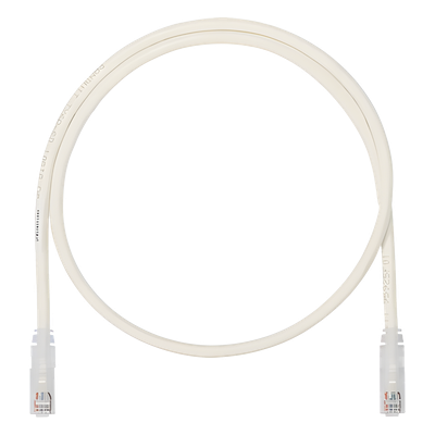 Cable de Parcheo UTP, Cat6A, 26 AWG, CM, Color Blanco Mate, 1.52 Metros (5 Pies)
