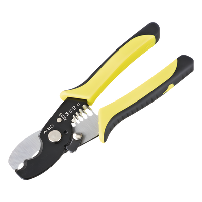 Pinza Pelacables (8-14 AWG) y Cortacables (2/0 AWG Max.) Diseño de Alta Precisión. Mango Ergonómico. 