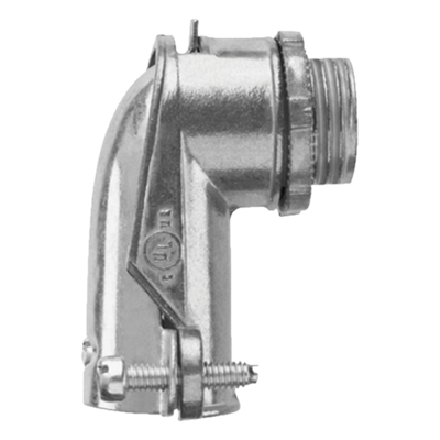Conector curvo para tubo flexible 1/2"  (13 mm)