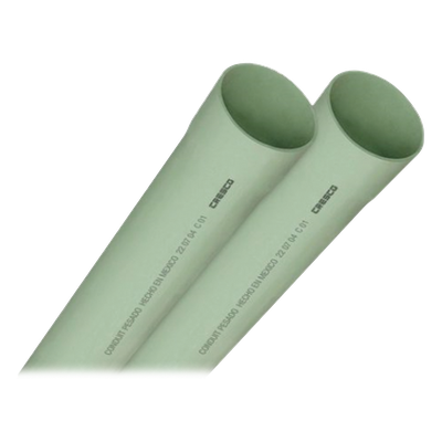 Tubo PVC Conduit pesado de 4" (100 mm) de 3mts 