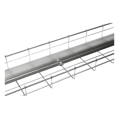 Separador de 116mm x 3 mts. de largo, con acabado Electro Zinc