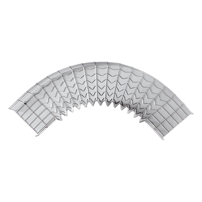 Curva Pre-Fabricada Horizontal de 90° con medidas de 66 mm de Peralte y 150 mm Ancho (66/150 mm)