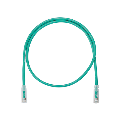 Cable de parcheo UTP Categoría 6, con plug modular en cada extremo - 2 ft. - Verde