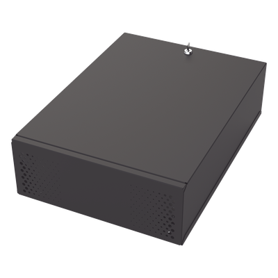 Gabinete Metálico para DVR/NVR con Chapa y llave. 