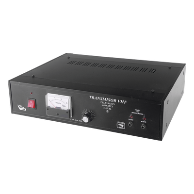 TRANSMISOR DE TELEVISION TV10B/5, CANAL 5 y 10 W de Potencia.