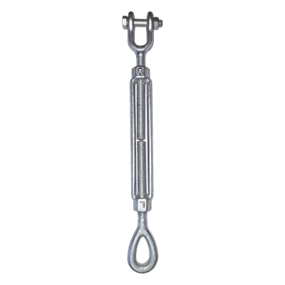 Tensor de 3/8" x 6" Acero Forjado OJO-QUIJADA, Galv. Inmersión en Caliente (Carga Max. 1200 lbs).