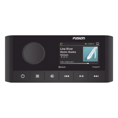 Estéreo marino Fusion serie RA210, con pantalla a color de 2.7" conexión AM/FM, Bluetooth, USB, iPhone 