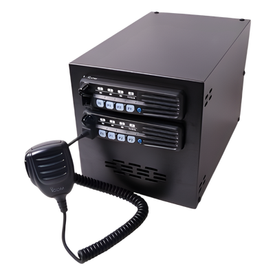 Repetidor Compacto UHF, 450-512, 45 W con IC-F6013.