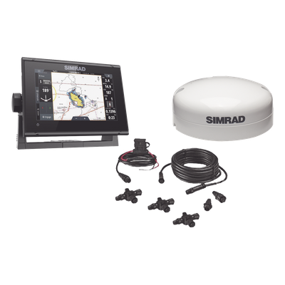 Kit de pantalla multifuncional GO7 con kit NMEA2000 y antena GS25