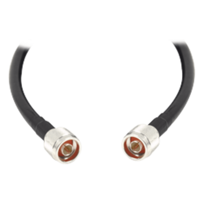 Jumper con Cable LMR400 con Conectores N Macho / N Macho de 6 Metros (19.69 Pies).