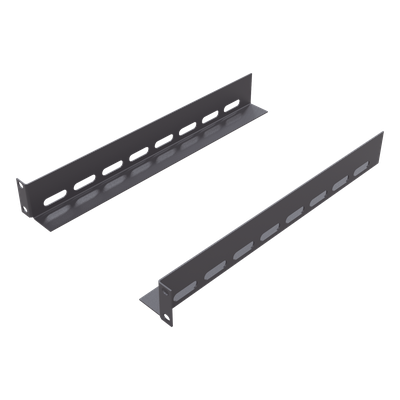 Juego de Rieles para Fijación de Charola SCH19X1U en Racks de 4 postes. 