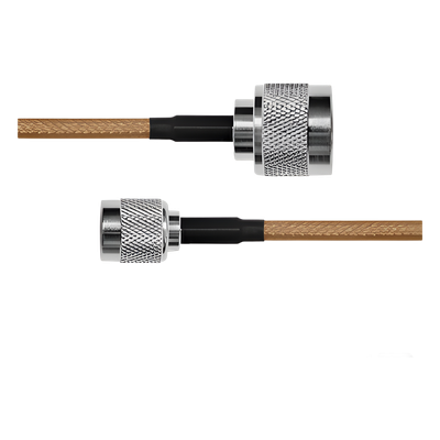 Cable RG142, Conectores N MACHO/TNC MACHO INVERSO.