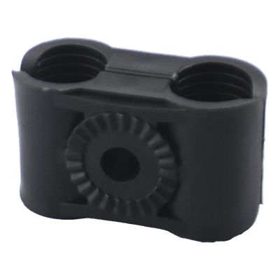 Paquete de 10 Sujetadores Plasticos Para Cable Coaxial de 1/2"