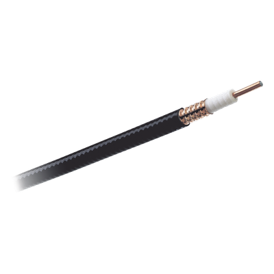 Retazo de Cable Coaxial Heliax de 1/2, Cobre Corrugado, Blindado, 50 Ohms 15.24 Metros (50 Pies)